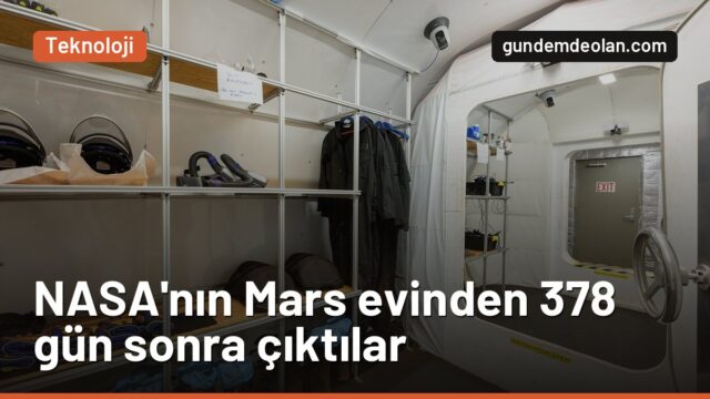 NASA’nın Mars simülasyonu bitti: 4 gönüllü 378 gün sonra dışarı çıktı
