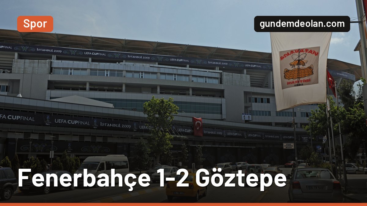 Fenerbahçe, Göztepe’ye 2-1 yenildi: Tribünlerden ‘yönetim istifa’ sesi