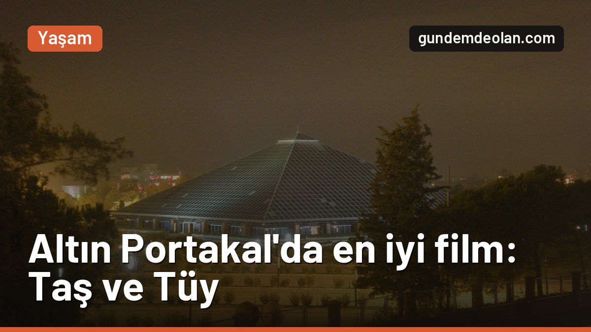 63. Altın Portakal’da en iyi film ‘Taş ve Tüy’ oldu: Tüm ödüller