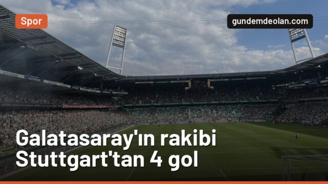 Galatasaray’ın rakibi Stuttgart, Leverkusen’i deplasmanda 4-2 yendi