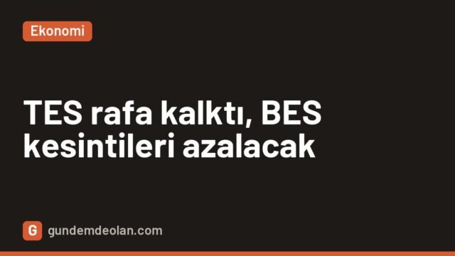 Tamamlayıcı emeklilik sistemi TES, 2027 Programı’na da girmedi