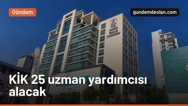 Kamu İhale Kurumu 25 uzman yardımcısı alacak: Başvurular 9 Kasım’da