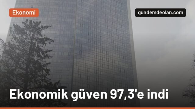Ekonomik güven endeksi ekimde 97,3’e geriledi: Tüketici güveni sert düştü