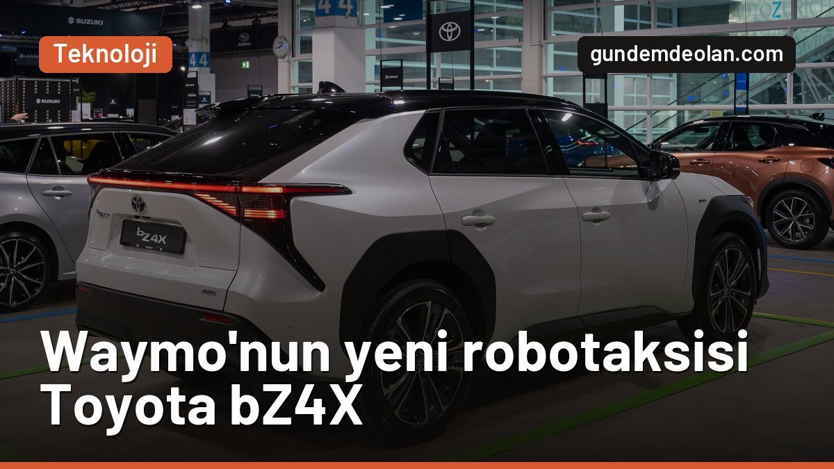 Waymo robotaksileri Toyota’dan gelecek: İlk testler Japonya’da başlıyor