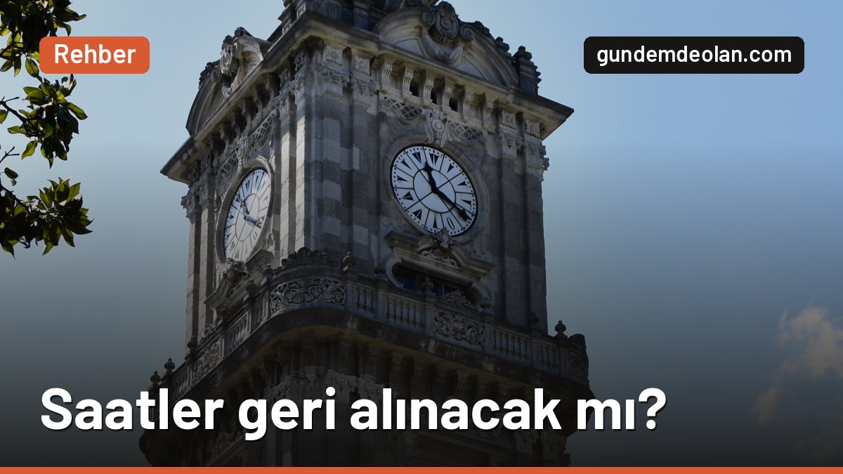 Saatler geri alınacak mı? Türkiye’de kış saati uygulaması neden yok