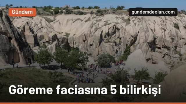 Göreme’deki peribacası faciası için 5 bilirkişi görevlendirildi
