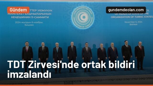 TDT Zirvesi ortak bildiriyle bitti: Tokayev Rusya’ya gözlemcilik önerdi