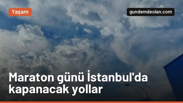 İstanbul Maratonu pazar günü: 15 Temmuz Şehitler Köprüsü trafiğe kapanıyor