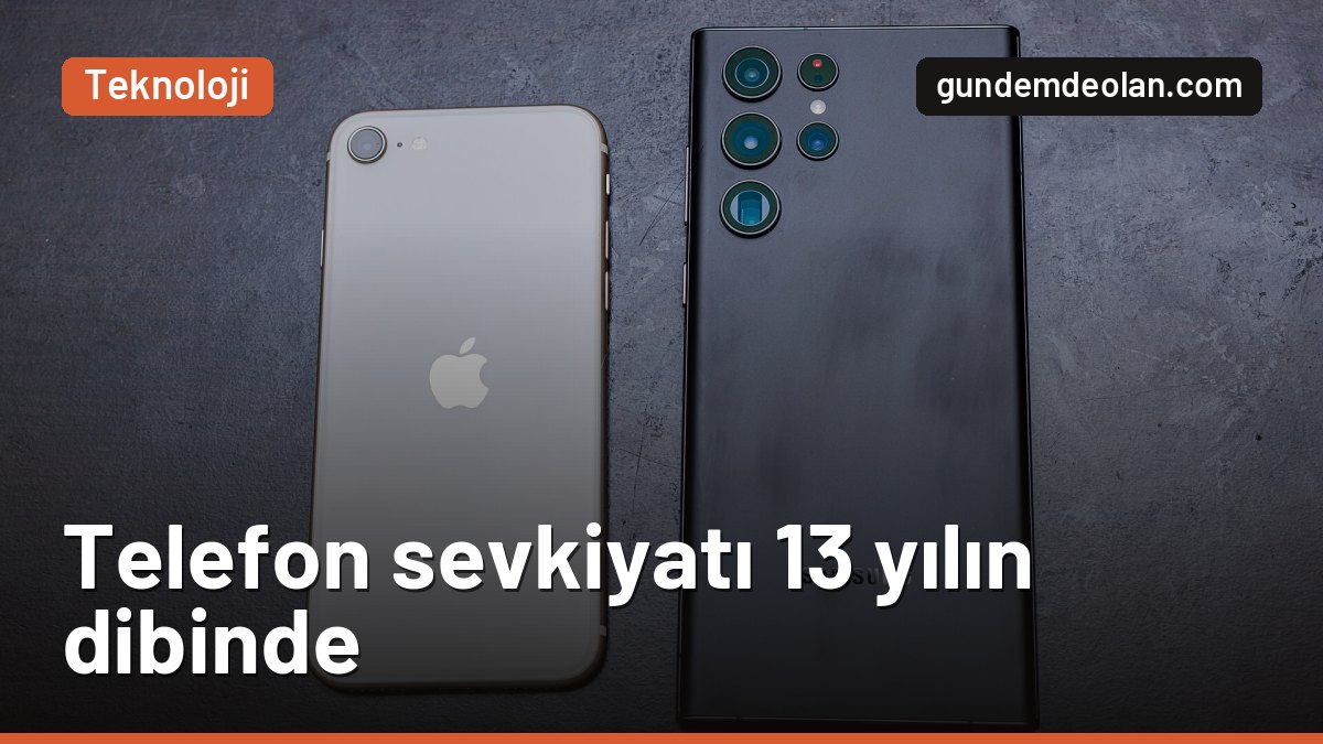 Akıllı telefon sevkiyatı yüzde 20 düştü: Samsung ile Apple başa baş