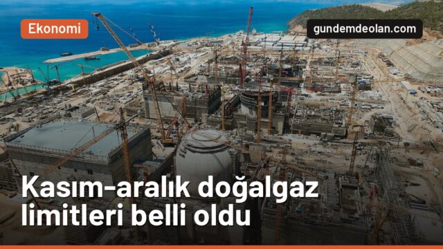 BOTAŞ kasım ve aralık doğalgaz limitlerini açıkladı: İstanbul’da 136 metreküp