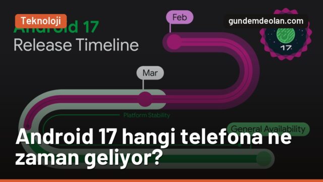 Android 17 hangi telefonlara ne zaman gelecek? Markaların takvimi