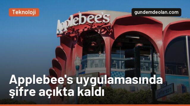 Applebee’s uygulamasında şifre unutuldu: Müşteri verileri açıkta kaldı