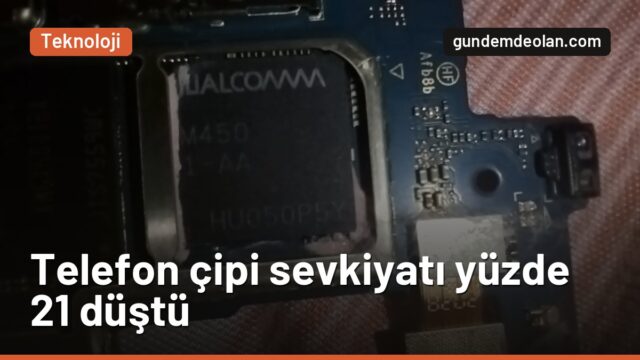 Telefon işlemcisi sevkiyatı neden yüzde 21 düştü? Apple payını büyüttü