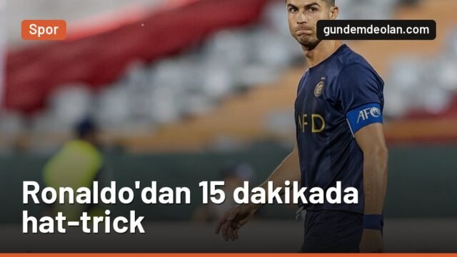 Ronaldo 15 dakikada hat-trick yaptı, Al Nassr Al Kholood’u 5-3 yendi