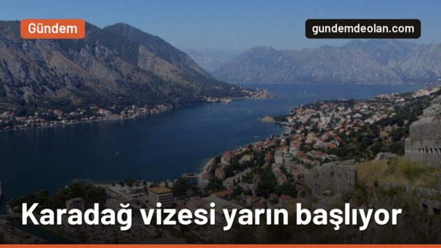Karadağ vizesi yarın başlıyor: THY’den Schengen vizesi uyarısı geldi