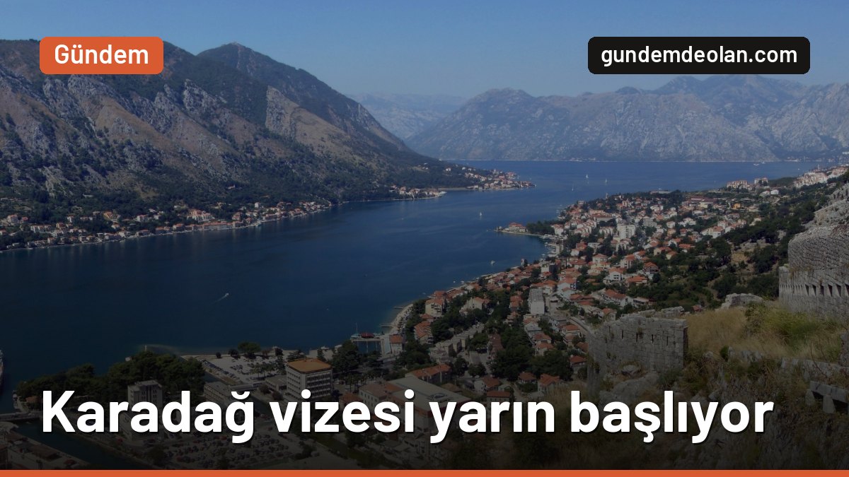 Karadağ vizesi yarın başlıyor: THY’den Schengen vizesi uyarısı geldi