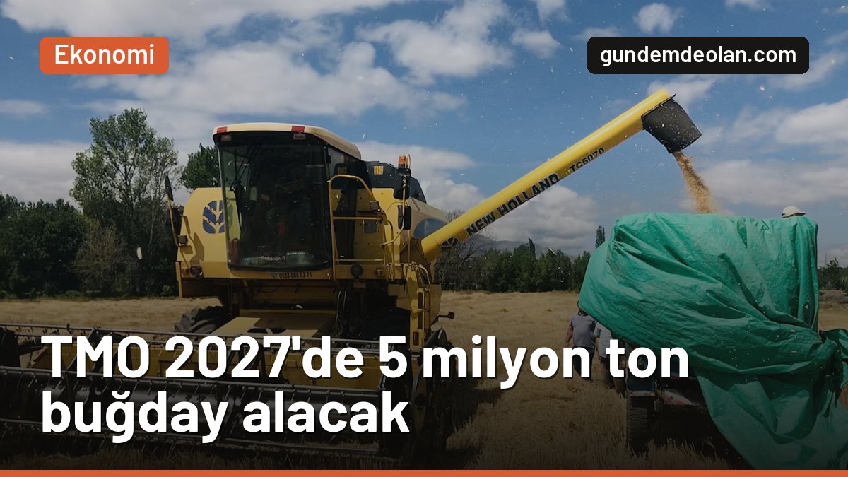 TMO 2027’de ne kadar buğday alacak? ÇAYKUR ve TürkŞeker hedefleri belli