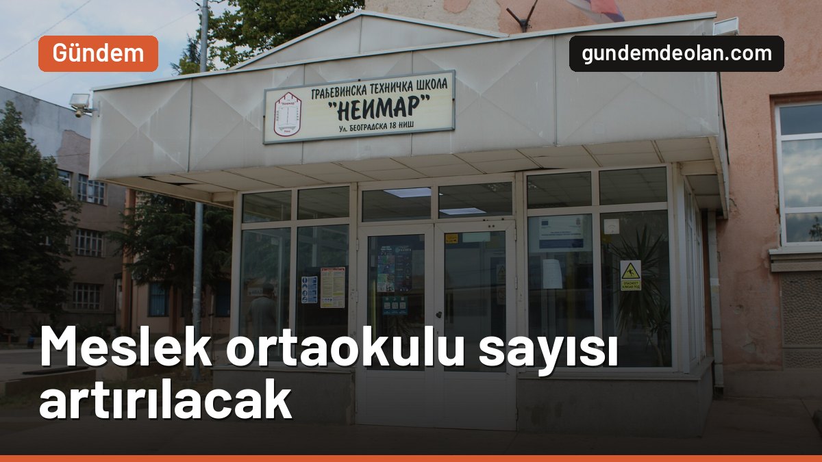Meslek ortaokulu sayısı artırılacak: 2027 programında mesleki eğitim