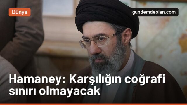 Hamaney’den ordulara talimat: Saldırıya coğrafi sınır tanımadan karşılık