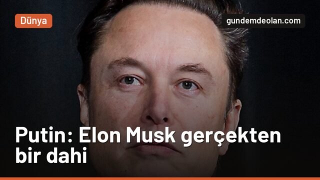 Putin’den Elon Musk övgüsü: “Gerçekten bir dahi” dedi, Rassvet’i anlattı