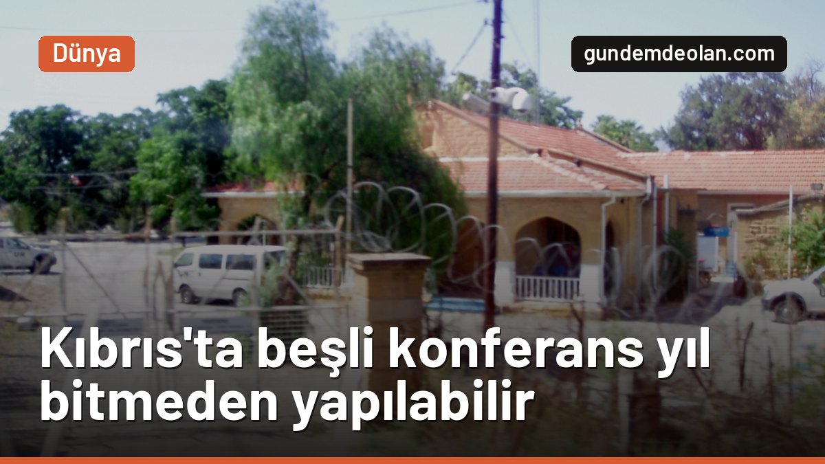 Kıbrıs’ta beşli konferans yıl sonuna yetişir mi? BM temsilcisi iyimser