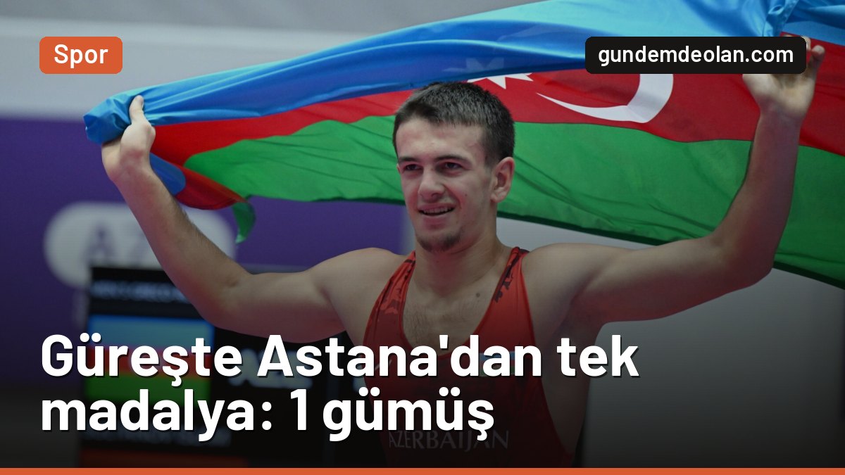 Dünya Güreş Şampiyonası’nda Türkiye tek madalyayla kaldı: Gümüş Sarıçiçek’ten