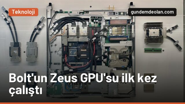 Nvidia’ya rakip olmak isteyen Bolt’un Zeus GPU’su ilk kez çalıştırıldı